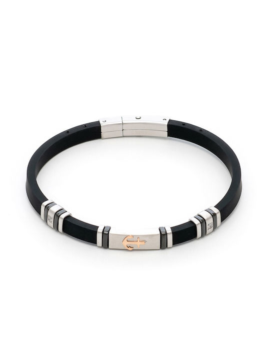 Visetti Herren Armband aus Stahl