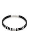 Visetti Herren Leder Armband 21,5cm
