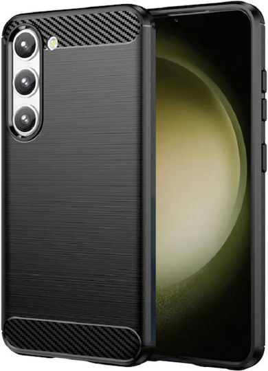 HappyCase Back Cover Σιλικόνης Μαύρο (Galaxy S23+)