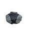 Feribiella Gray Dog Coat with 20cm Back Length