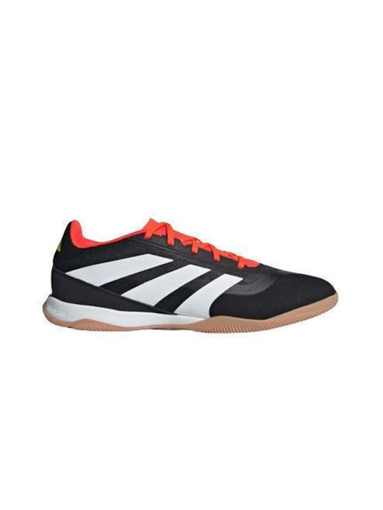 Adidas Predator 24 League IN Niedrig Fußballschuhe Halle Core Black / Cloud White / Solar Red