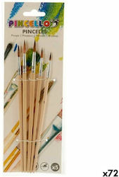 Pincello Paint Brush Set 72pcs