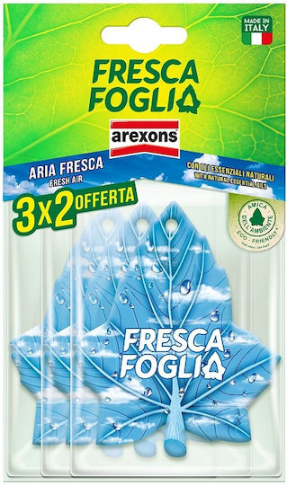 Arexons Car Refill Air Freshener Tab Pendand 3pcs