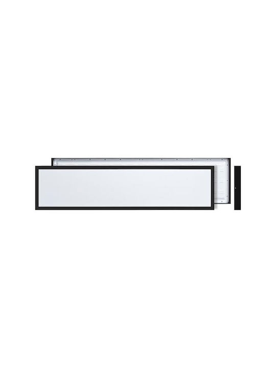 Eurolamp Parallelogramm Draußen LED Panel 45W mit Natürliches Weiß Licht 4000K