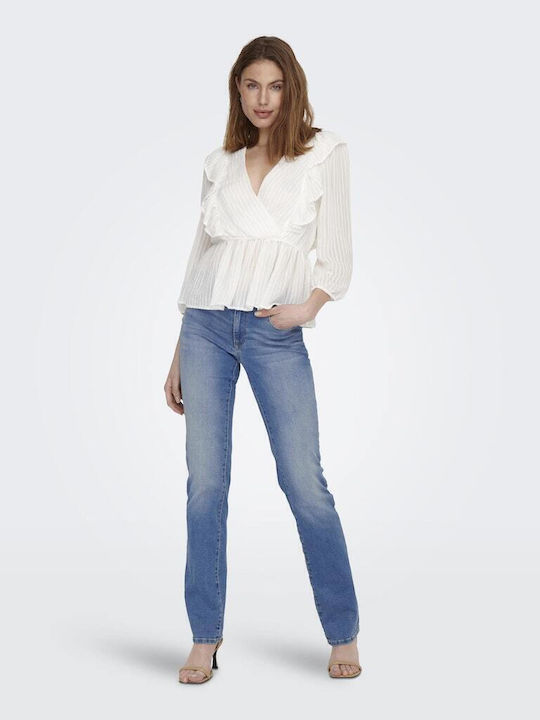 Only Reg Damenjeans Denim Blue