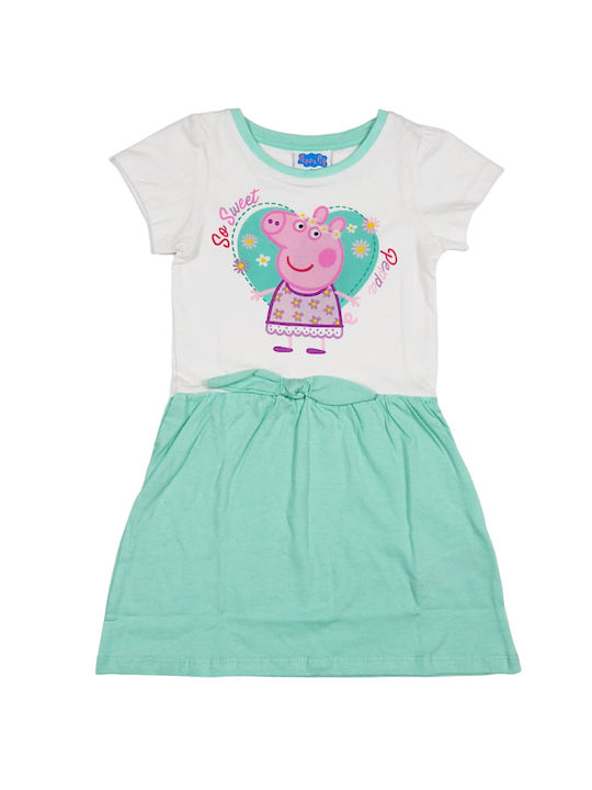 Disney Kids Dress Short Sleeve Green