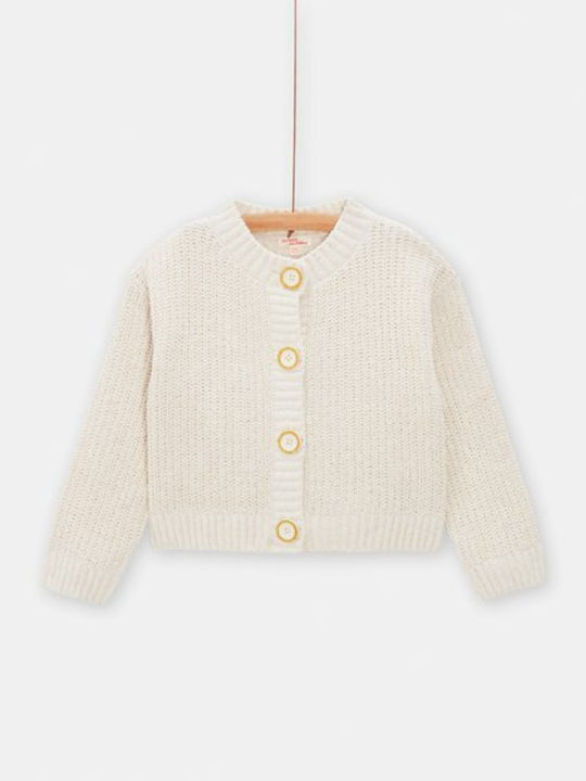 Dpam Kids Cardigan Knitted Ecru