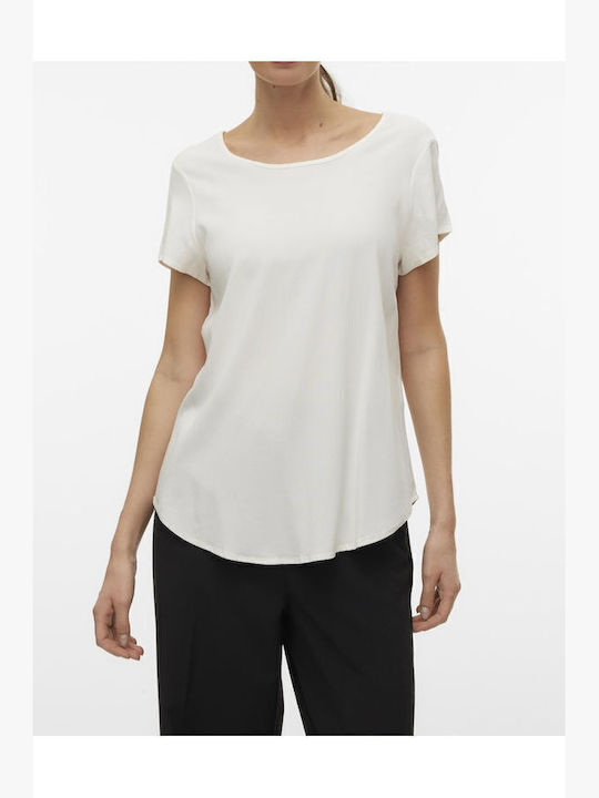 Vero Moda Women's Blouse Short Sleeve White