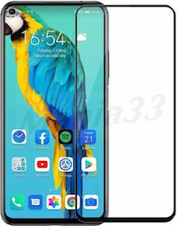 Full Face Tempered Glass Μαύρο (Huawei Nova 5 T, Honor 20, Honor 20 Pro)