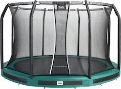 LTA Premium Boden Combo Trampolin Für Draußen Mit Netz Und Durchmesser 427cm
