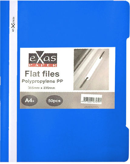 Exas Paper Ντοσιέ cu Arc pentru Hârtie A4 Albastru (Culori diverse) 1buc