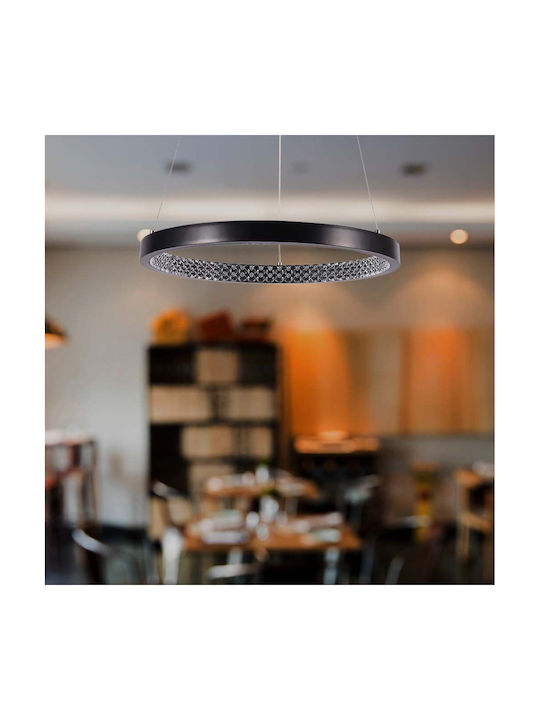 V-TAC Designer Κρεμαστό Φωτιστικό Μαύρο LED με ...