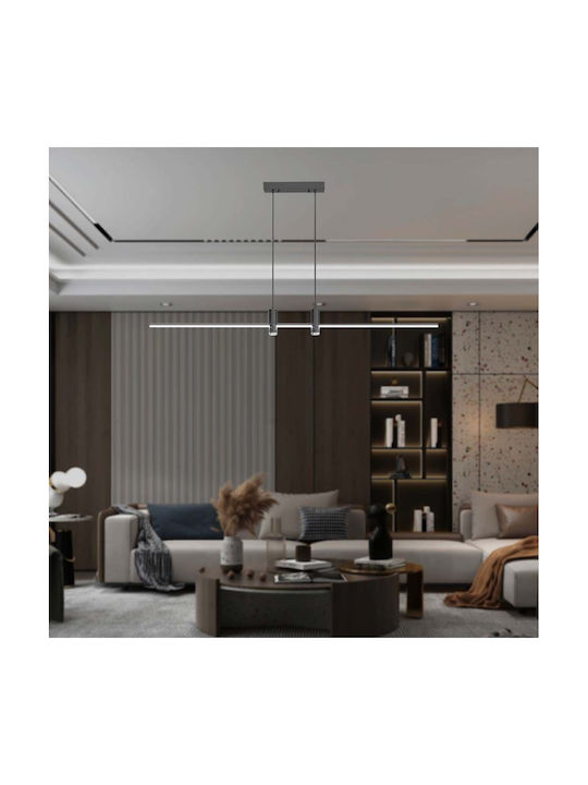 V-TAC Designer Κρεμαστό Φωτιστικό Μαύρο LED με ...