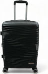 Olia Home Large Travel Bag Black with 4 Wheels Height 75cm