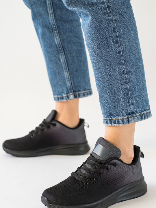 Plato Femei Sneakers Black / Grey