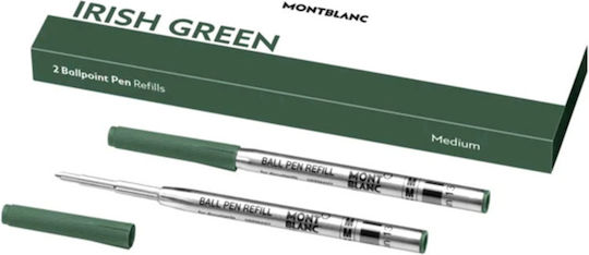 MontBlanc 2 Replacement Inks for Medium Green Pens