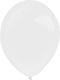 Set of 100 Balloons Latex White 13cm