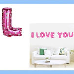 Balloon Foil Valentine's Day Letter 16cm