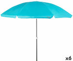 Solskjerm Foldable Beach Umbrella Aluminum Diameter 2m