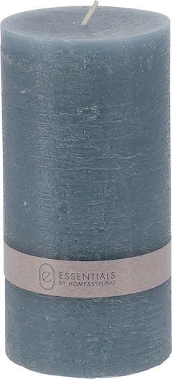 Zaros Decorative Grey Candle 7x14cm CA423