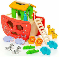 Molto Shape Sorting Toy Noah's Ark made of Wood