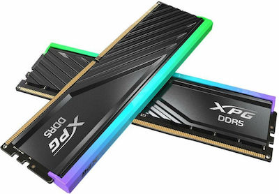 Adata Lancer Blade RBG 32GB DDR5 RAM with 2 Modules (2x16GB) and 6400 Speed for Desktop