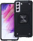 Nitro Umschlag Rückseite Kunststoff Magnetisch Schwarz (Galaxy S24)
