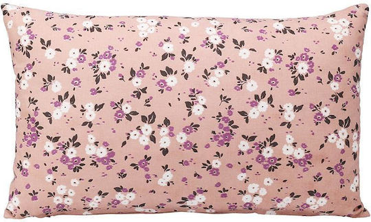 Zaros Sofa-Kissen aus 100% Baumwolle Rosa/Lila 30x50cm