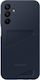 Samsung Card Slot Back Cover Σιλικόνης Blue Bla...