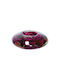 Gala Candle Holder Glass in Brown Color 11x3.5x3.5cm 1pcs