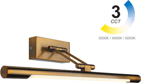 Gekas Lamp Wall LED Bronze 49.5cm