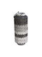 Atmosphera Φαναράκι Rattan Επιτραπέζιο Μαύρο-Γκρι 25x25x59.5εκ.