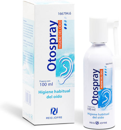 Reig Jofre Otospray Spray Pentru Curățare Urechi 100ml 1 Bucată