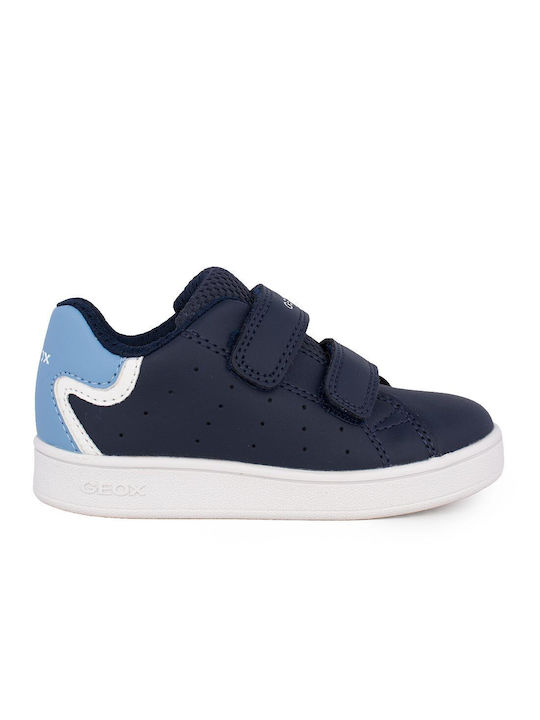 Geox Kids Sneakers with Scratch Navy Blue