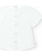Kids Shirt Short Sleeve Linen White