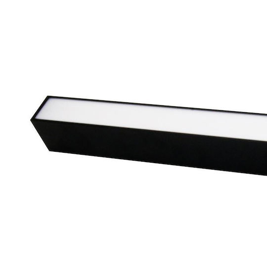 Adeleq LED Γραμμικό Φωτιστικό Οροφής 50W Θερμό Λευκό 150εκ.