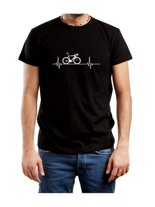 B&C T-shirt Black Cotton