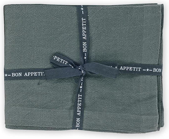 Zaros Τραπεζομάντηλο Ανθρακί 140x220εκ.