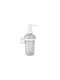 Verdi Lamda Wall-mounted Dispenser Glass Matte White