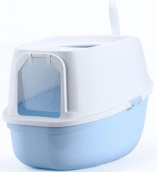 Glee Toilette Geschlossen Hellblau