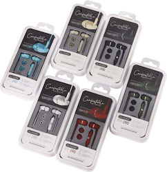 EV190 10τμχ In-ear Handsfree με Βύσμα 3.5mm Πολύχρωμο