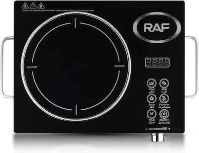 Raf Ceramic Countertop Single Burner Black