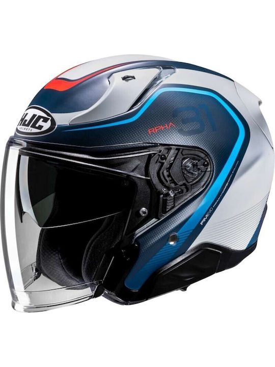 HJC RPHA 31 Jet Helmet with Sun Visor ECE 22.06 1500gr Kouv MC-21SF