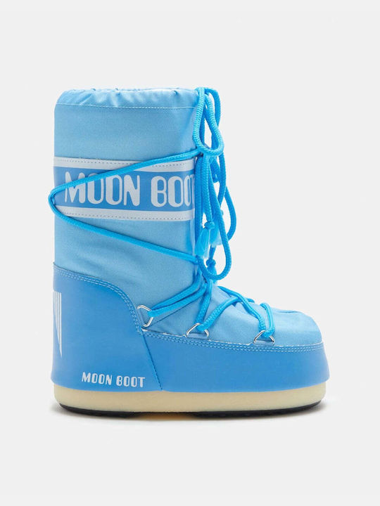 Moon Boot Icon Nylon Damenstiefel Blau