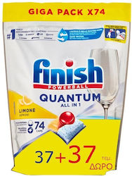 Finish Powerball Quantum All In1 Max Capsule pentru Mașina de Spălat Vase