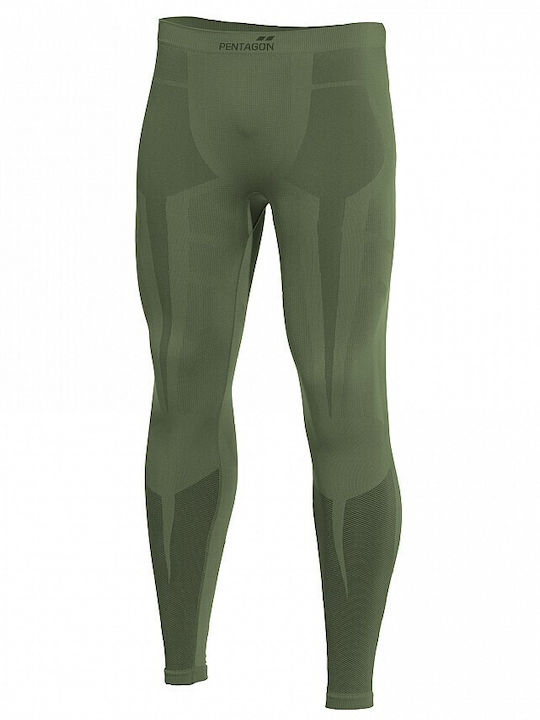 Pentagon Plexis Pantaloni termici pentru barbati Verde