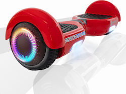 Smart Balance Wheel Regular Red PowerBoard PRO Hoverboard με 15km/h Max Ταχύτητα και 10km Αυτονομία σε Κόκκινο Χρώμα