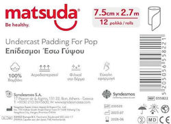 Matsuda Inner Plaster Bandage 7.5cm x 2.7m 1pcs