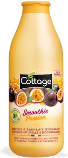 Cottage Bubble Bath Gel with Glycerin and Tropical Fruits Scent 750ml