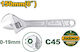 Jadever French Wrench with Adjustable Opening 19mm 150mm